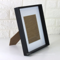 Wholesale custom high quality 11*14 wood black matted to fit 5*7 inch picture thicken frame picture frame